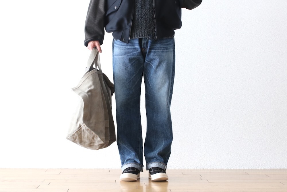 KAPTAIN SUNSHINE(����ץƥ󥵥󥷥㥤��) "1930 Straight Denim Pants"