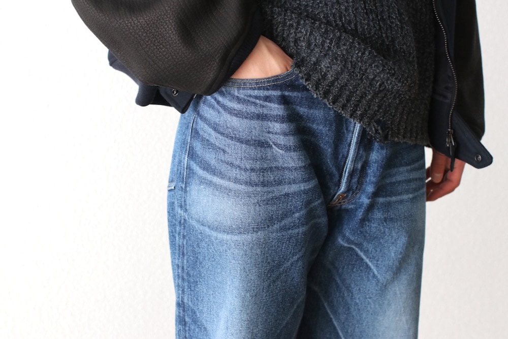 KAPTAIN SUNSHINE(����ץƥ󥵥󥷥㥤��) "1930 Straight Denim Pants"