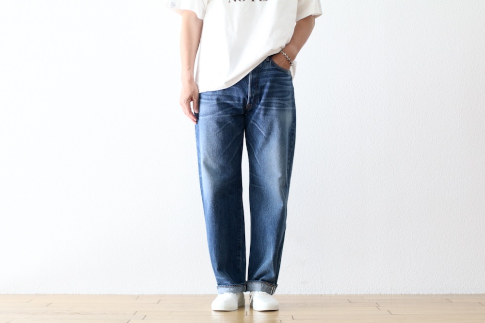 KAPTAIN SUNSHINE(����ץƥ󥵥󥷥㥤��) "1930 Straight Denim Pants"