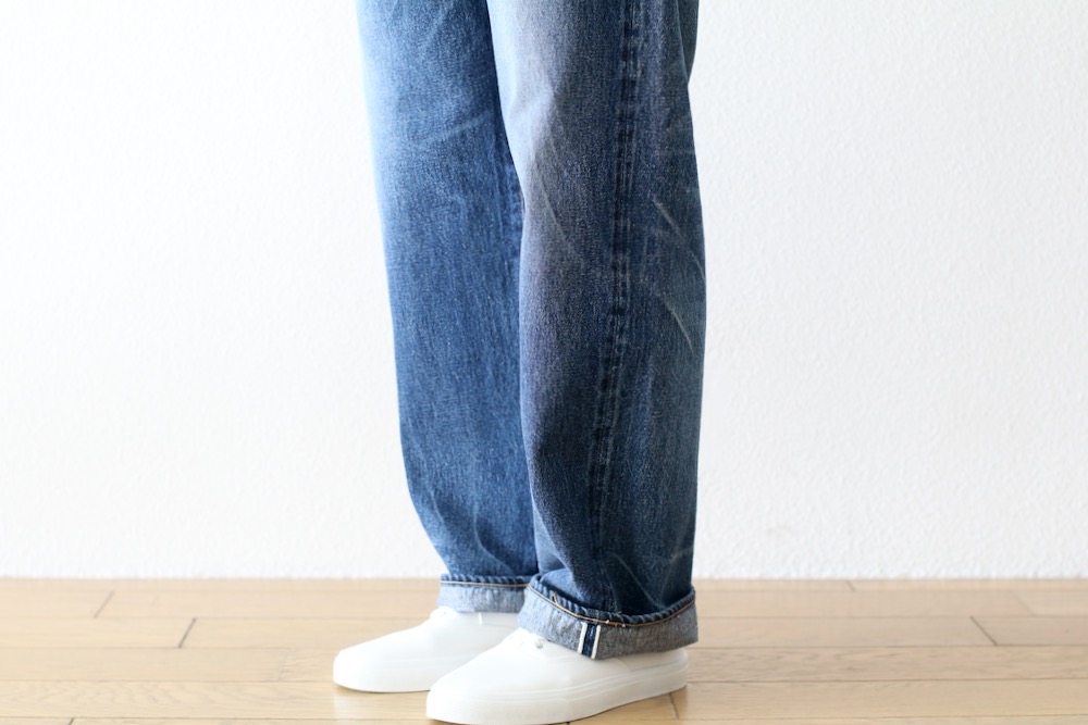 KAPTAIN SUNSHINE(����ץƥ󥵥󥷥㥤��) "1930 Straight Denim Pants"