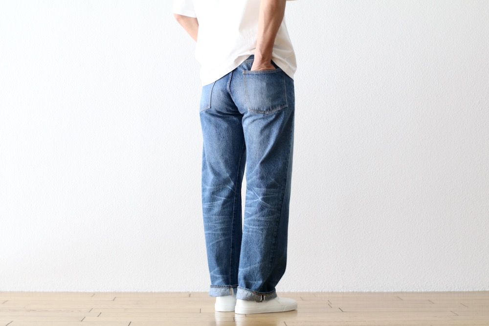 KAPTAIN SUNSHINE(����ץƥ󥵥󥷥㥤��) "1930 Straight Denim Pants"