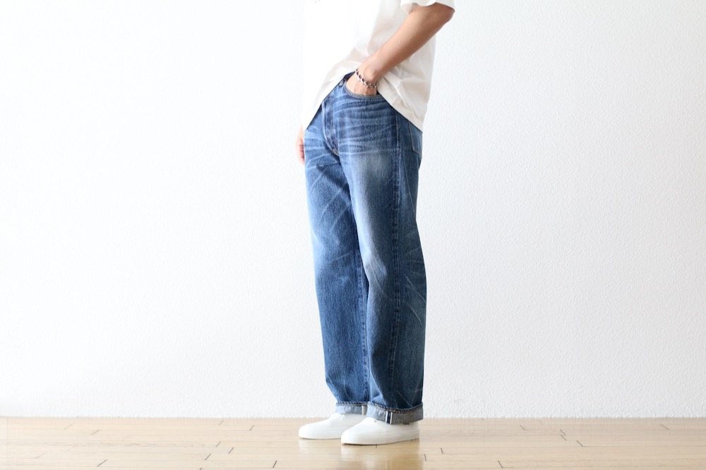 KAPTAIN SUNSHINE(����ץƥ󥵥󥷥㥤��) "1930 Straight Denim Pants"