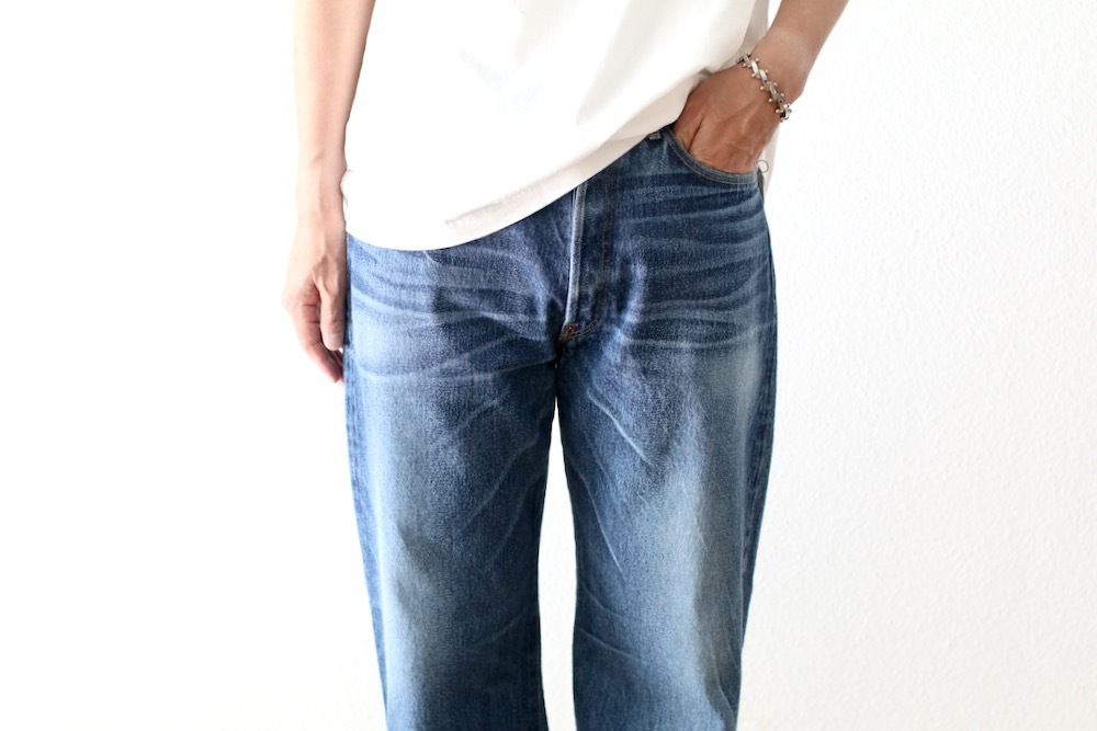 KAPTAIN SUNSHINE(����ץƥ󥵥󥷥㥤��) "1930 Straight Denim Pants"