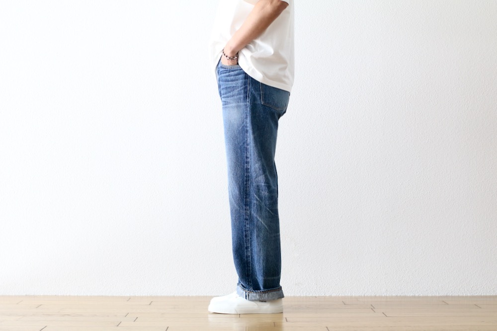 KAPTAIN SUNSHINE(����ץƥ󥵥󥷥㥤��) "1930 Straight Denim Pants"