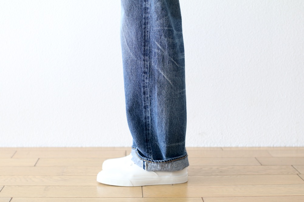 KAPTAIN SUNSHINE(����ץƥ󥵥󥷥㥤��) "1930 Straight Denim Pants"