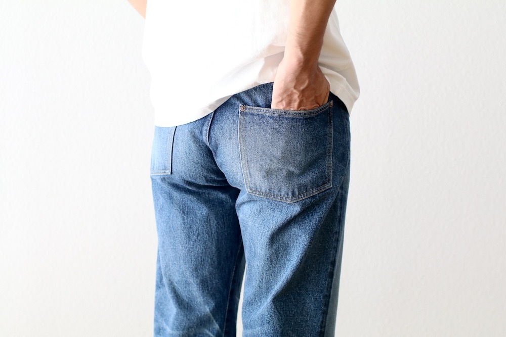 KAPTAIN SUNSHINE(����ץƥ󥵥󥷥㥤��) "1930 Straight Denim Pants"