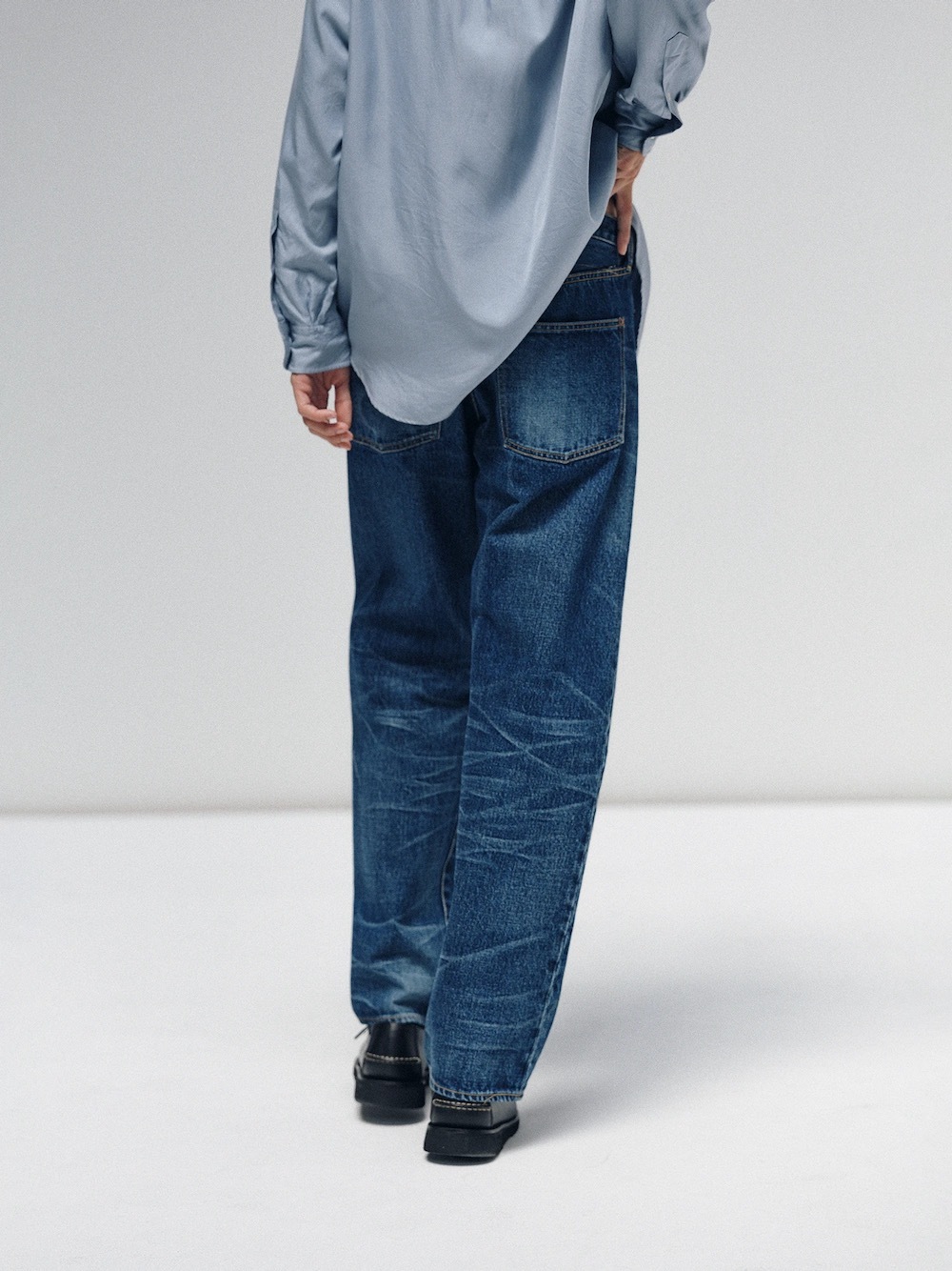KAPTAIN SUNSHINE(����ץƥ󥵥󥷥㥤��) "1930 Straight Denim Pants"