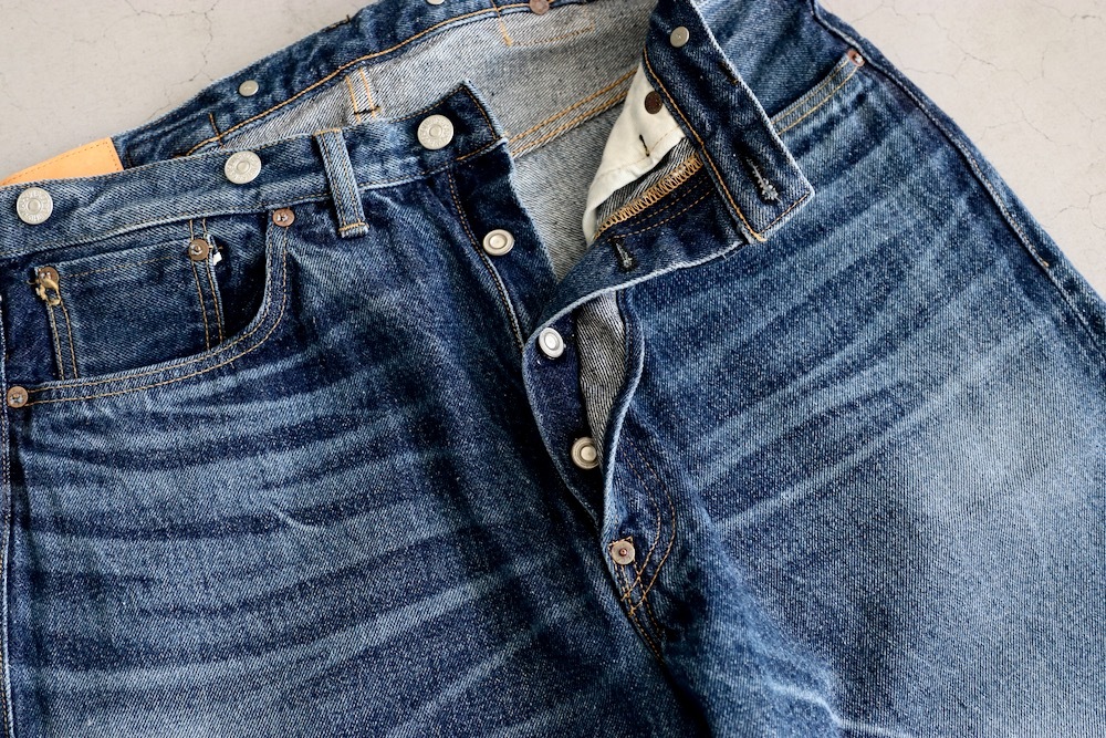 KAPTAIN SUNSHINE(����ץƥ󥵥󥷥㥤��) "1930 Straight Denim Pants"