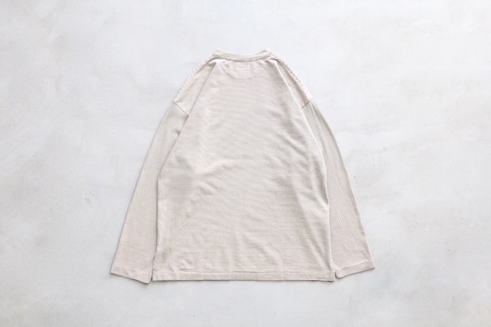 KAPTAIN SUNSHINE(����ץƥ󥵥󥷥㥤��) "Hard Twisted Stripe Jersey L/S Tee"