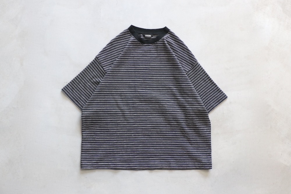 EVCON (���ӥ���) "BORDER WIDE S/S TEE"