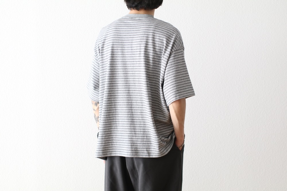 EVCON (���ӥ���) "BORDER WIDE S/S TEE"