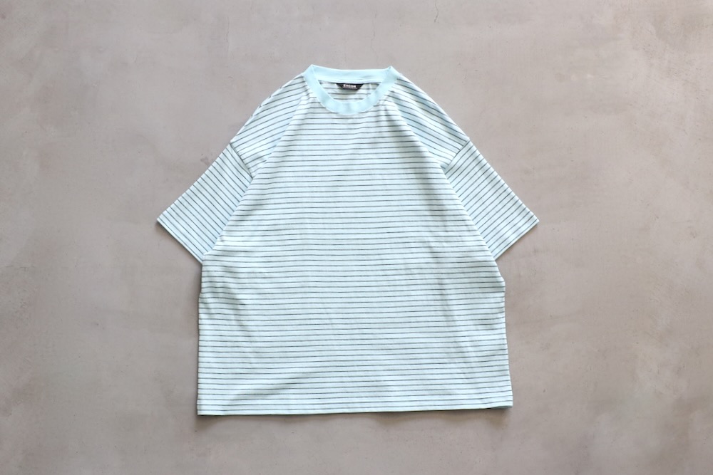EVCON (���ӥ���) "BORDER WIDE S/S TEE"