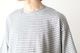 EVCON (���ӥ���) "BORDER WIDE S/S TEE"