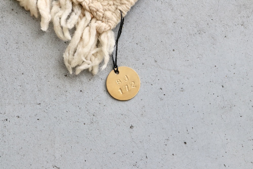 LIGHT YEARS(�饤�� ���䡼��)"MOROCCAN RUG Boujat - �֥���å� W83cm �� H78cm- BJ-172"