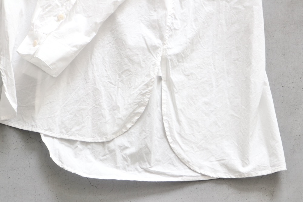 ��WOMEN'S��TOUJOURS�ʥȥ����塼�ˡ�Classic Band Collar Shirt -FINE YARN COTTON CLOTH-��
