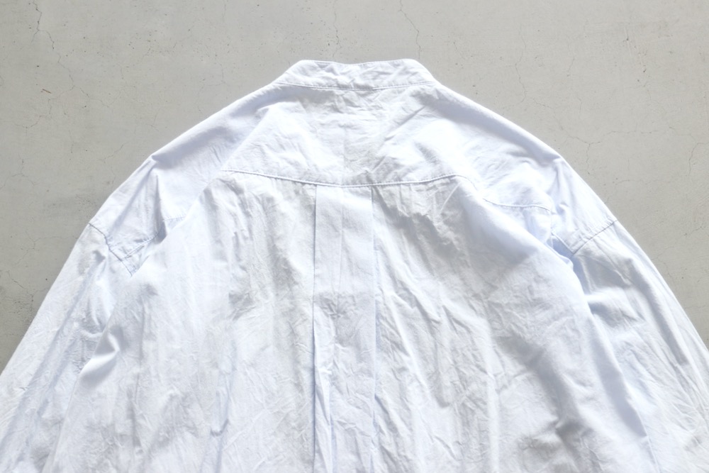 ��WOMEN'S��TOUJOURS�ʥȥ����塼�ˡ�Classic Band Collar Shirt -FINE YARN COTTON CLOTH-��