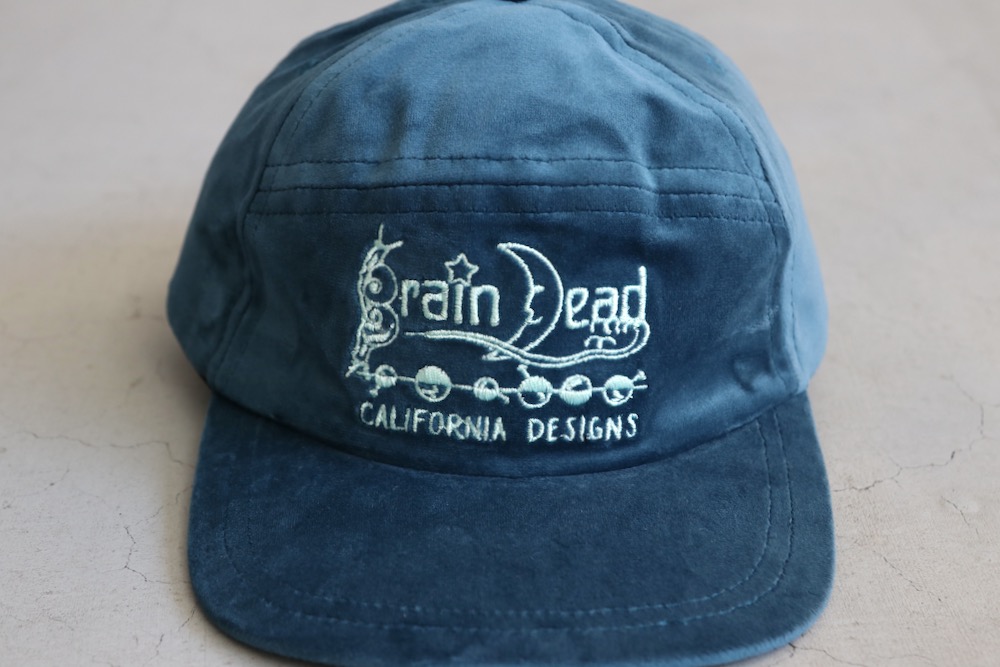 BRAIN DEAD (֥쥤ǥå) "VELVETEEN CURVED FRONT 6 PANEL HAT"