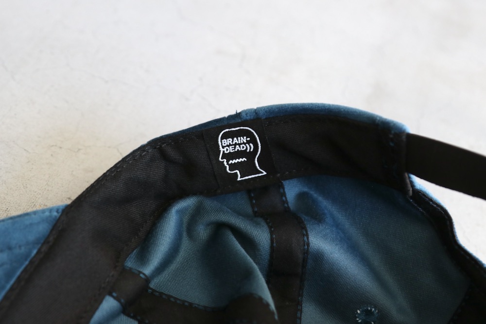 BRAIN DEAD (֥쥤ǥå) "VELVETEEN CURVED FRONT 6 PANEL HAT"