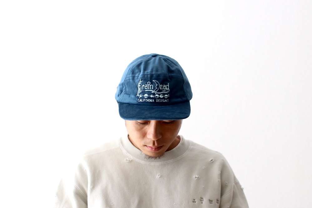 BRAIN DEAD (֥쥤ǥå) "VELVETEEN CURVED FRONT 6 PANEL HAT"