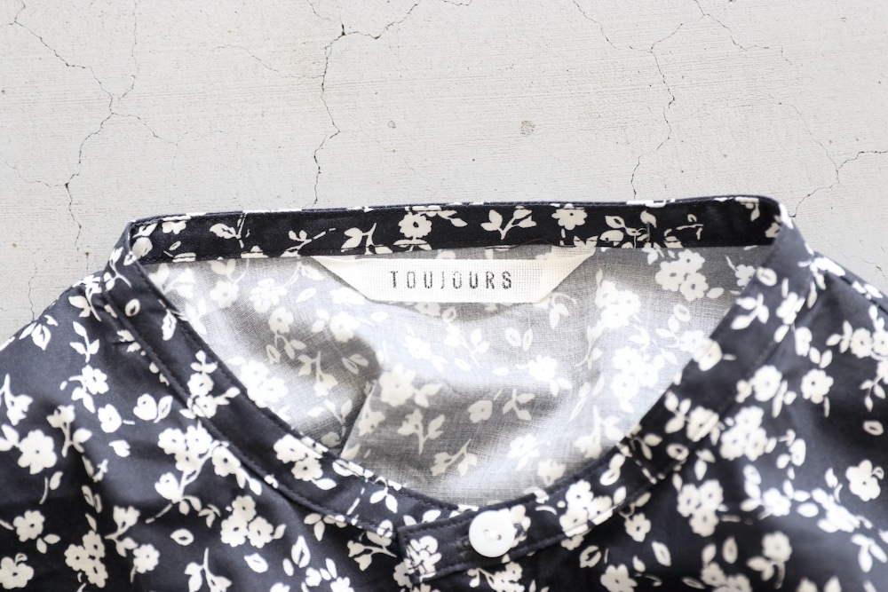 TOUJOURS　トゥジュー　クラシック花柄ギャザードレス　ワンピース WOMEN'S】TOUJOURS（トゥジュー）“Classic Gathered Dress