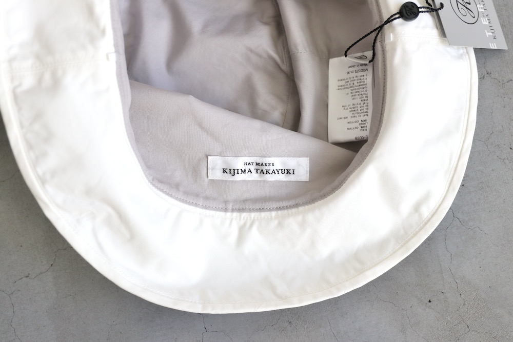 KIJIMA TAKAYUKI(������ �����業) "COTTON OX SOFT HAT"