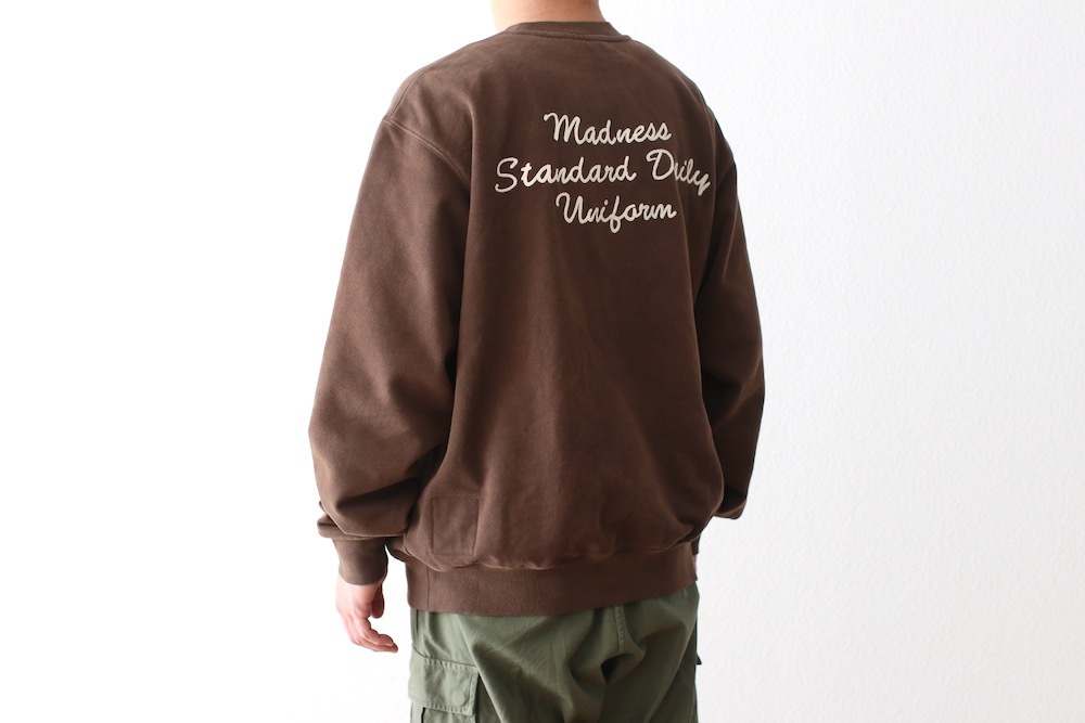 MADNESS (�ޥåɥͥ�) "MADNESS VERSATILE FADED CREW SWEATER"
