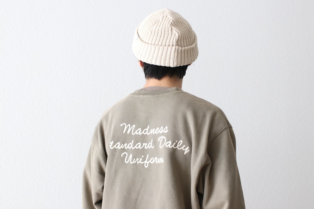 MADNESS (�ޥåɥͥ�) "MADNESS VERSATILE FADED CREW SWEATER"