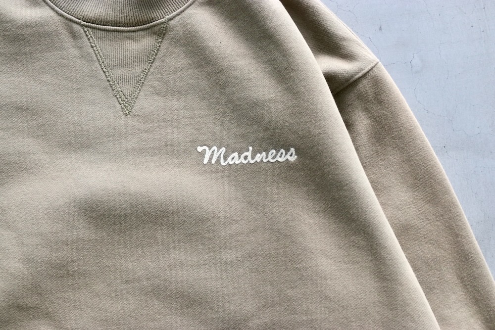 MADNESS (�ޥåɥͥ�) "MADNESS VERSATILE FADED CREW SWEATER"