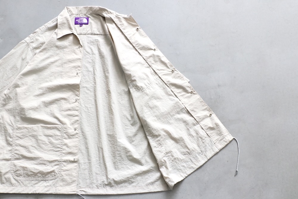 THE NORTH FACE PURPLE LABEL (�� �Ρ��� �ե����� �ѡ��ץ� �졼�٥�) "Nylon Taffeta Field S/S Shirt"