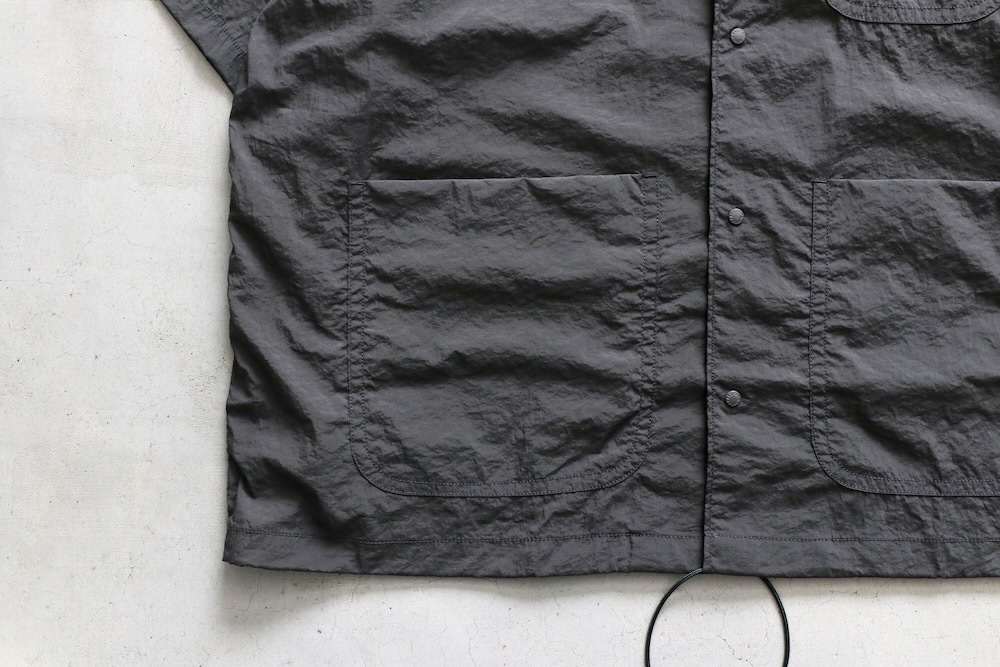 THE NORTH FACE PURPLE LABEL (�� �Ρ��� �ե����� �ѡ��ץ� �졼�٥�) "Nylon Taffeta Field S/S Shirt"