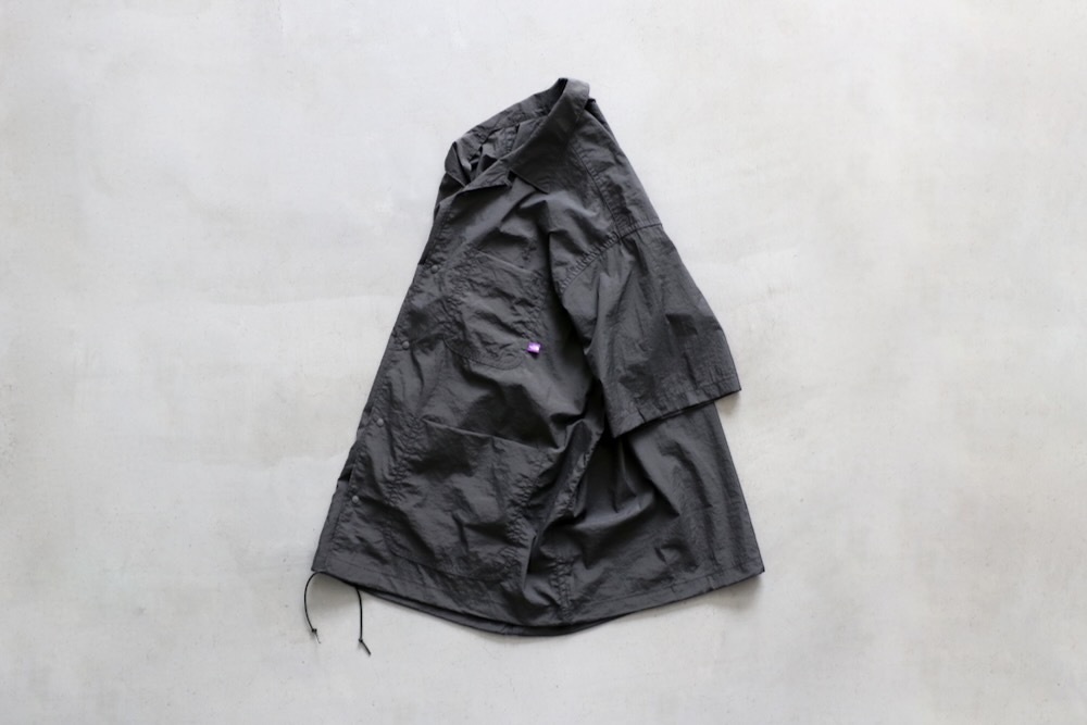 THE NORTH FACE PURPLE LABEL (�� �Ρ��� �ե����� �ѡ��ץ� �졼�٥�) "Nylon Taffeta Field S/S Shirt"