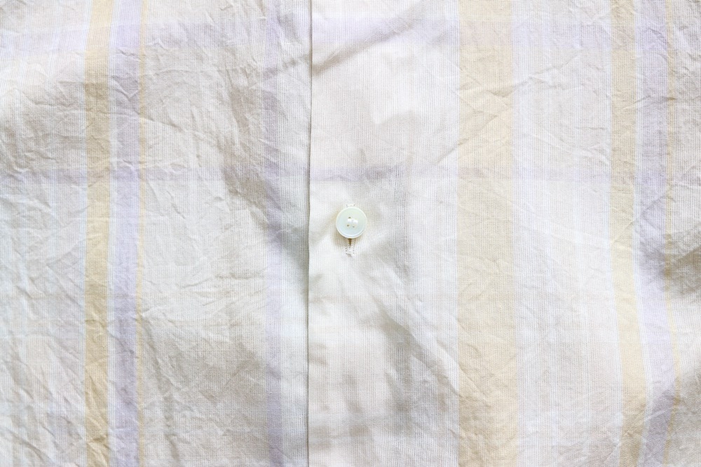 KAPTAIN SUNSHINE(����ץƥ󥵥󥷥㥤��) "Gauze Plaid Plain SS Shirt"