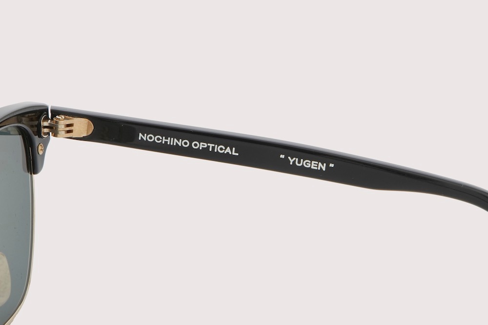 【早い者勝ち】NOCHINO OPTICAL サングラス ブラック YUGEN NOCHINO OPTICAL (ノチノオプティカル) 
