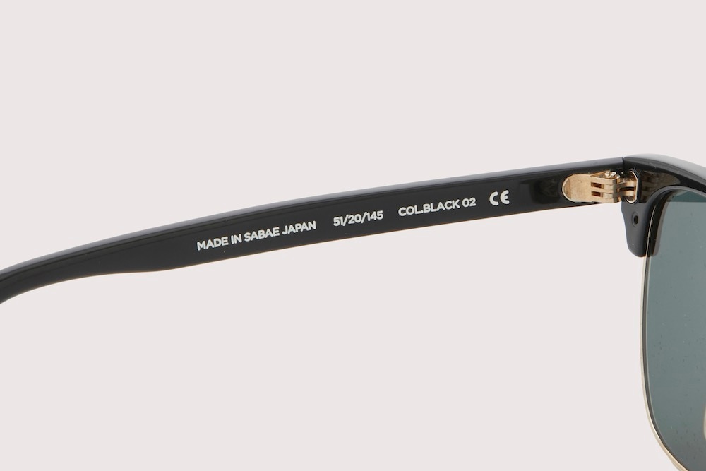 【早い者勝ち】NOCHINO OPTICAL サングラス ブラック YUGEN NOCHINO OPTICAL (ノチノオプティカル) 