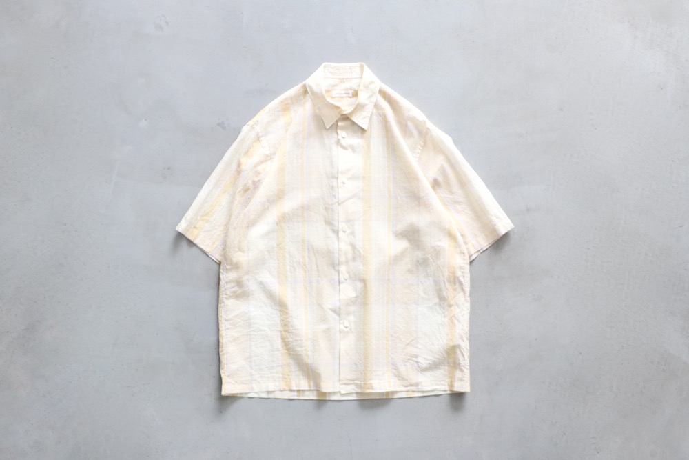 KAPTAIN SUNSHINE(����ץƥ󥵥󥷥㥤��) "Gauze Plaid Plain SS Shirt"