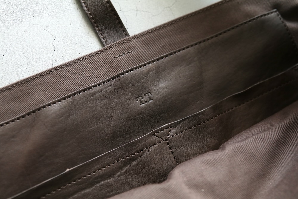 ��3.7 0:00 Release��Taiga Takahashi / T.T(������ �����ϥ� / �ƥ������ƥ���) "Lot.018 Newsboy Bag Horse Leather Small"