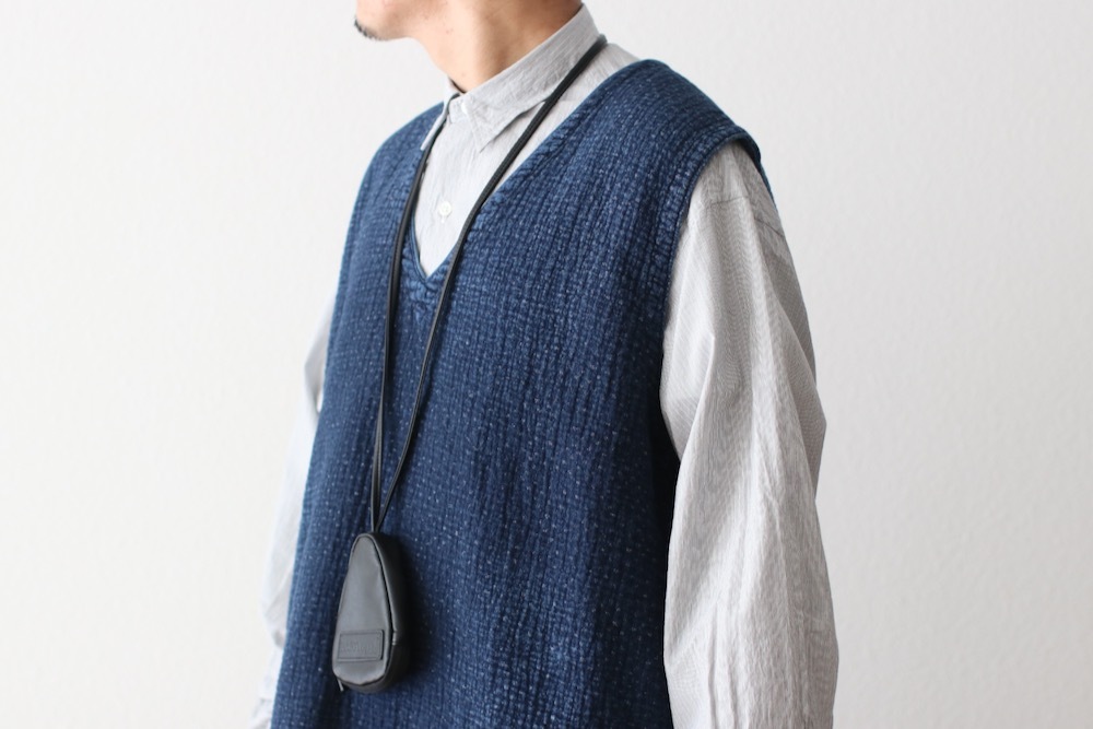 Porter Classic(�ݡ��������饷�å�) "NEW SASHIKO PULLOVER VEST"