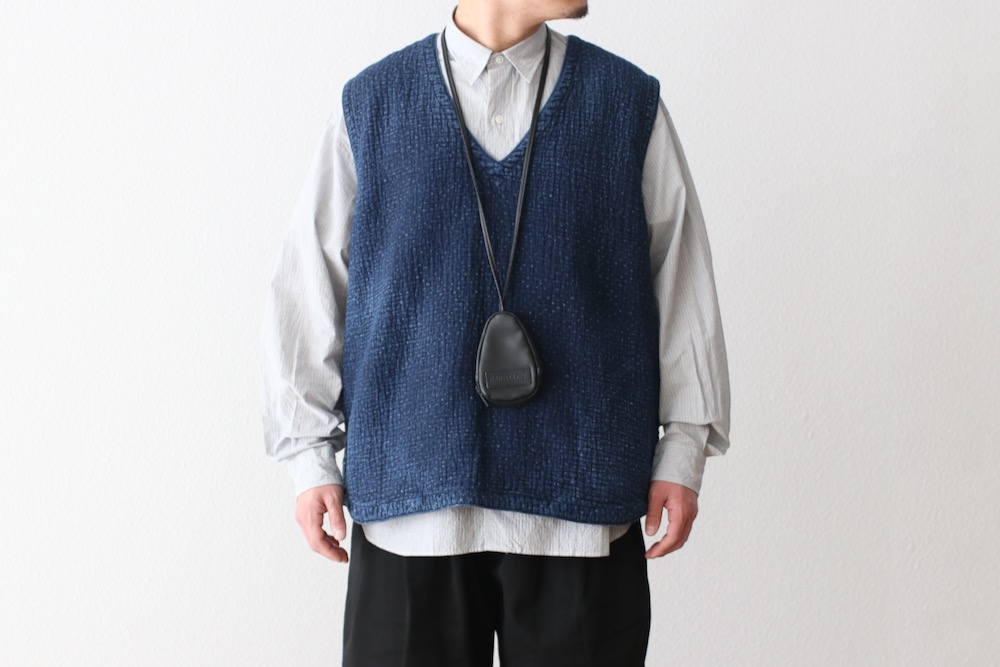 Porter Classic(�ݡ��������饷�å�) "NEW SASHIKO PULLOVER VEST"