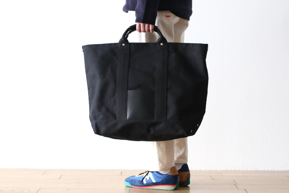 Hender Scheme campus bag big エンダースキーマ Hender Scheme Campus Bag Big [Black]