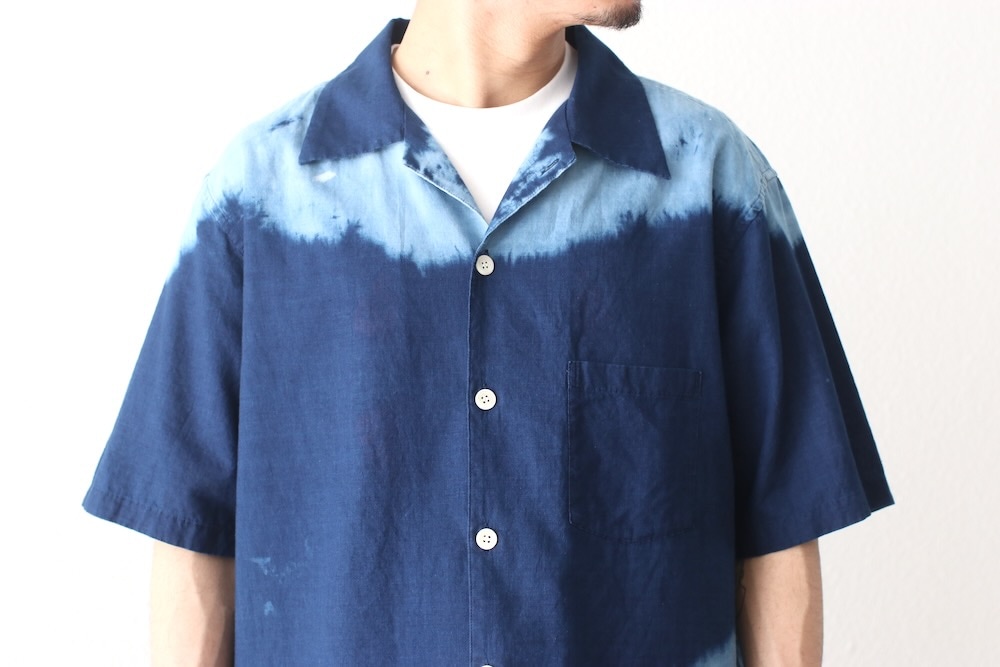 NOMA t.d. (Ρ ƥǥ) Hand Dyed Indigo Shirt