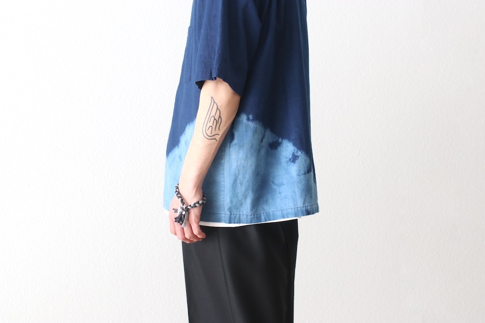 NOMA t.d. (Ρ ƥǥ) Hand Dyed Indigo Shirt