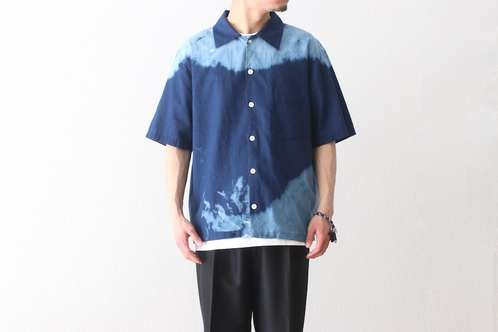 NOMA t.d. (Ρ ƥǥ) Hand Dyed Indigo Shirt