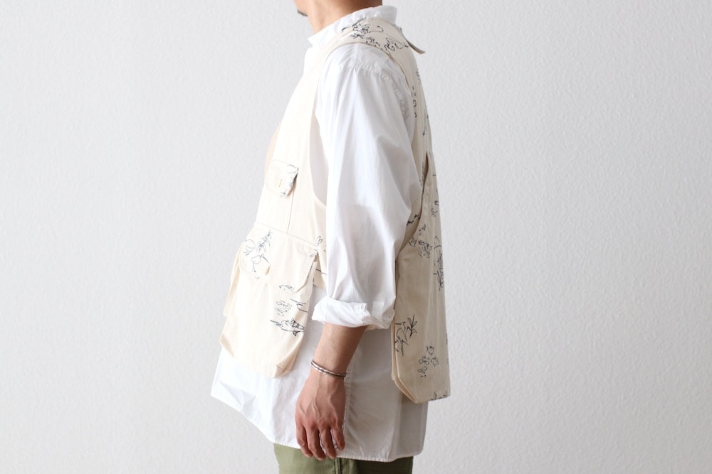 希少/美品/engineered garments /fowl vest /S ENGINEERED GARMENTS / エンジニアドガーメンツ | Fowl Vest
