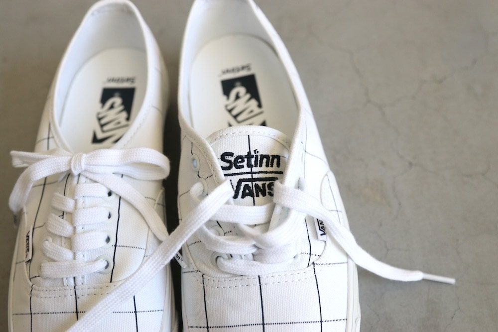 VANS Setinn オーセンティック 27cm 8/9発売｜Setinn × Vans Authentic / Speed｜抽選/販売/定価情報