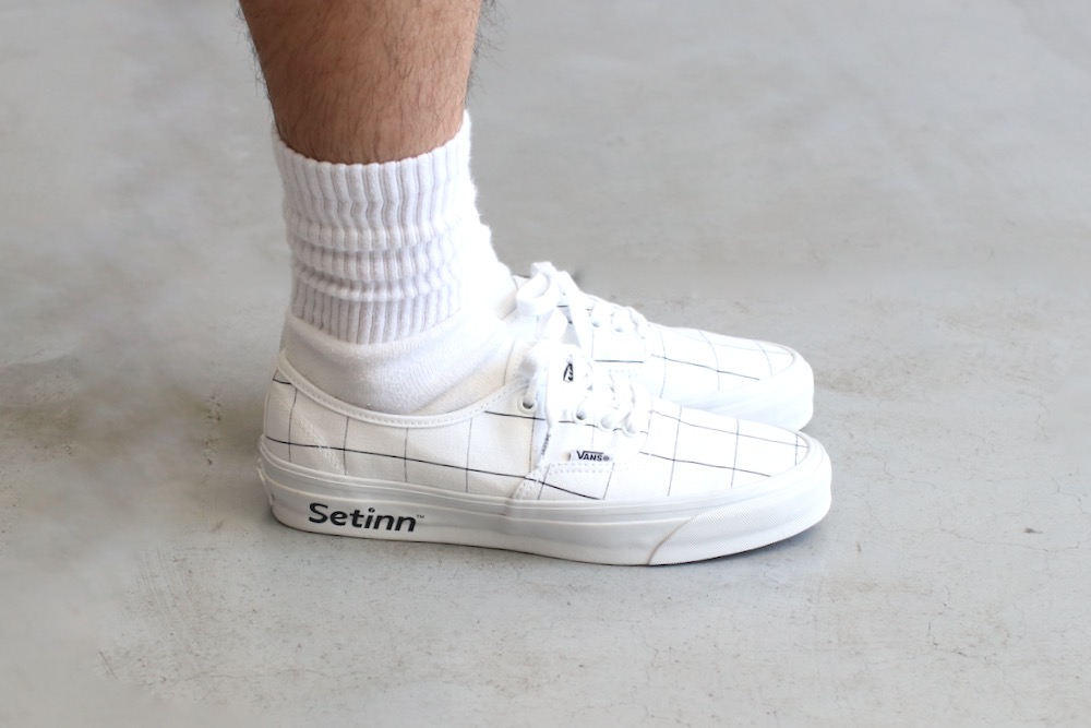 VANS Setinn オーセンティック 27cm 8/9発売｜Setinn × Vans Authentic / Speed｜抽選/販売/定価情報