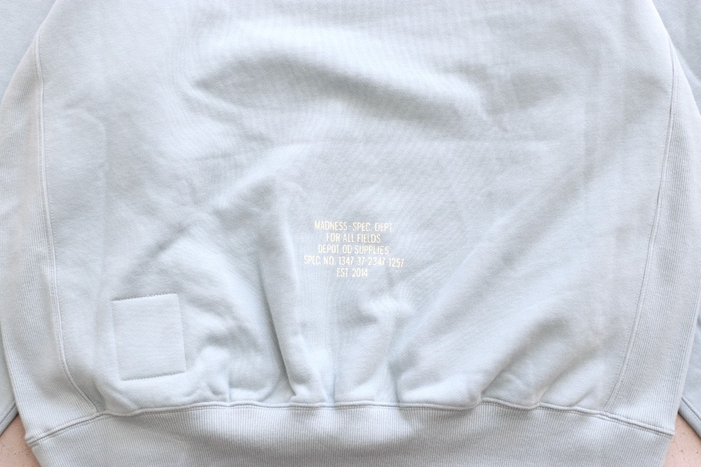 MADNESS (�ޥåɥͥ�) "MADNESS MIL-TYPE CREW SWEATER"