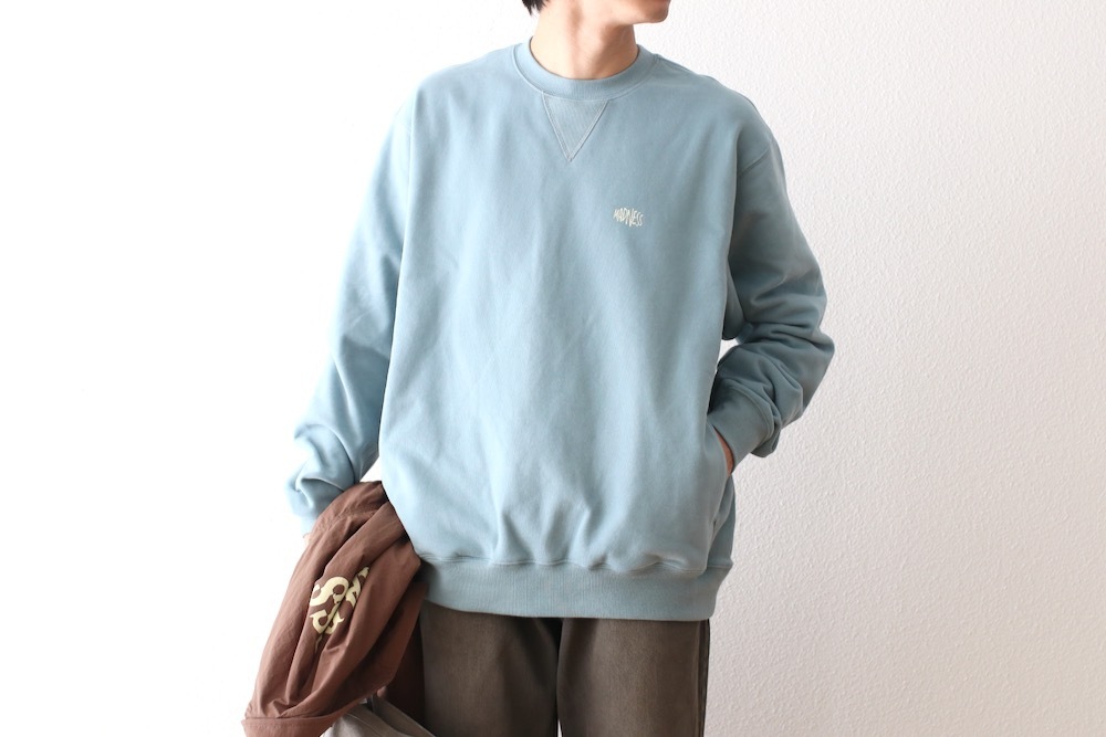 MADNESS (�ޥåɥͥ�) "MADNESS MIL-TYPE CREW SWEATER"