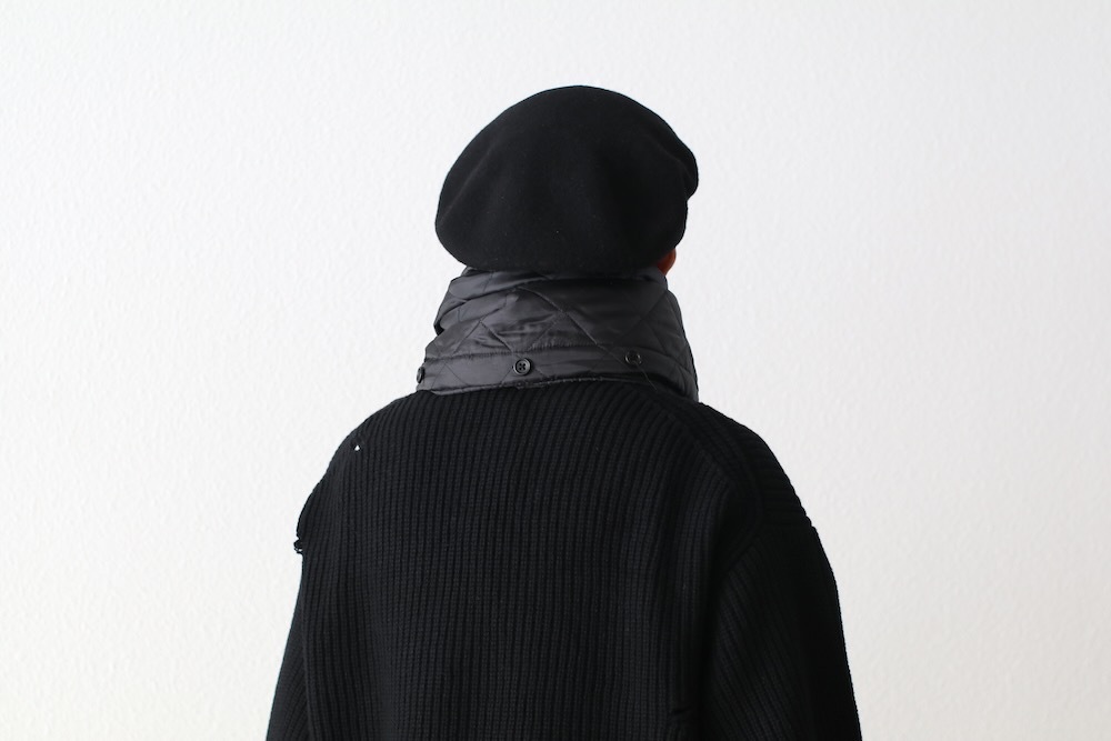 Engineered Garments (���󥸥˥����ɥ�������) "Button Shawl -Polyester Diamond Double Face Quilt"