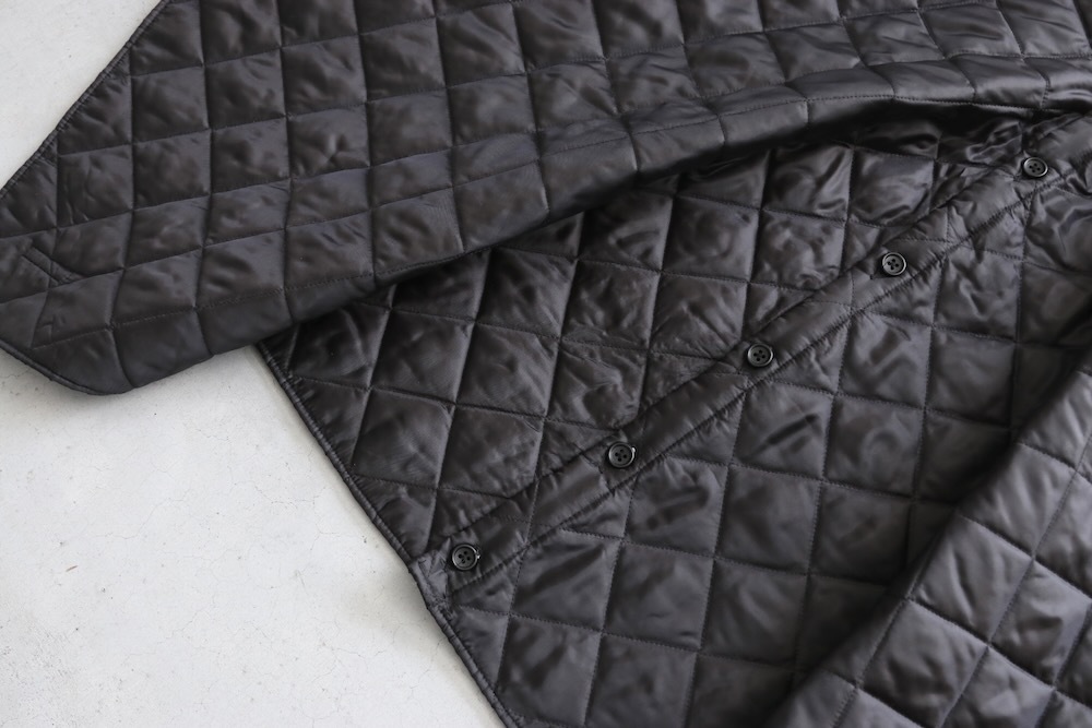 Engineered Garments (���󥸥˥����ɥ�������) "Button Shawl -Polyester Diamond Double Face Quilt"