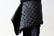 Engineered Garments (���󥸥˥����ɥ�������) "Button Shawl -Polyester Diamond Double Face Quilt"